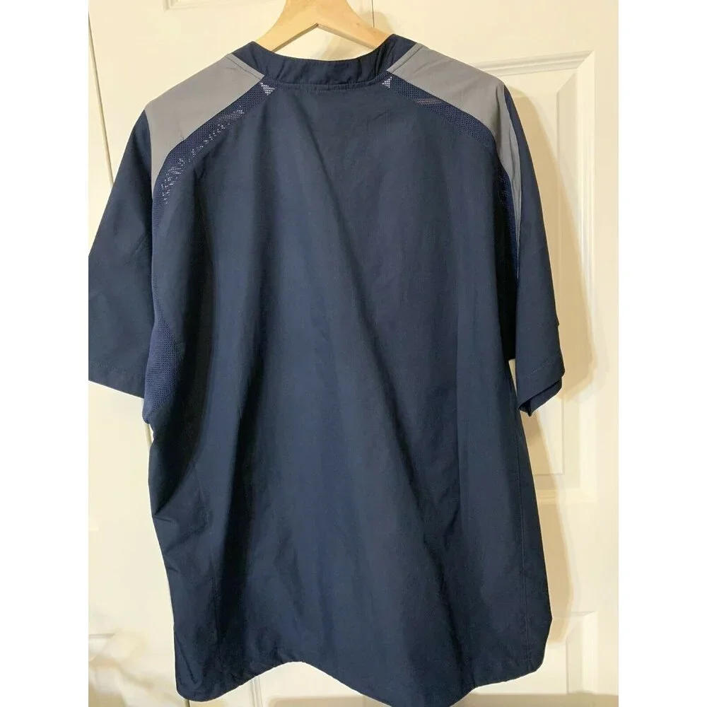 Nike 2011‎ Texas League All Star Game Baseball Blue Field Shirt Mens L Storm Fit